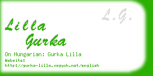 lilla gurka business card